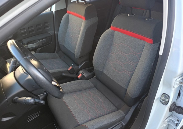 Citroen C3 cena 26400 przebieg: 81000, rok produkcji 2017 z Łaskarzew małe 106